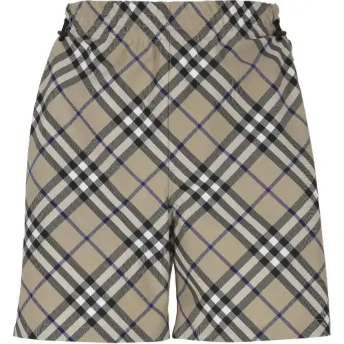 Burberry Check Pattern Shorts