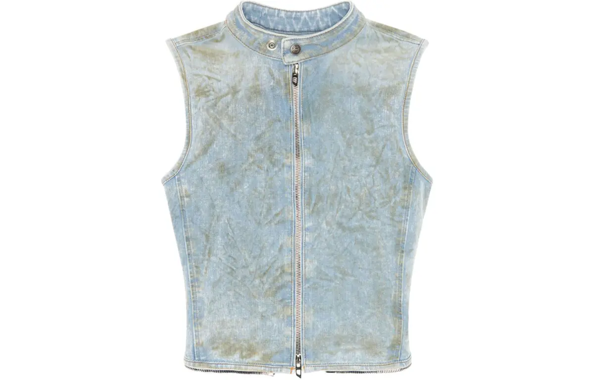DIESEL De-Nata-Fse Denim Sleeveless Top