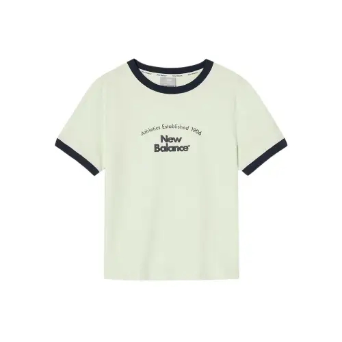 New Balance SLIM FIT1906 T Shirt Women's AH Lime