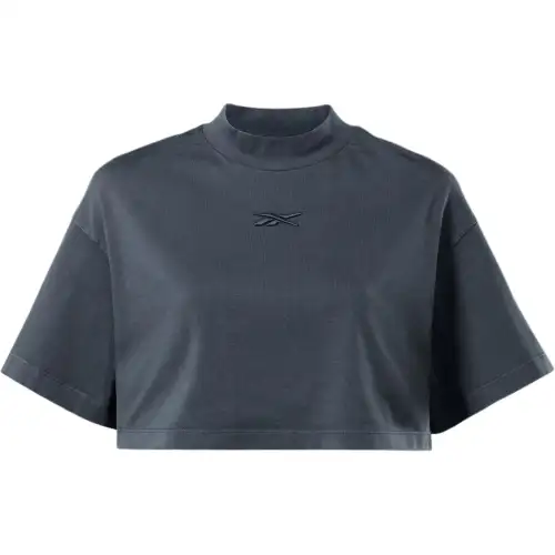 Reebok Ltd Logo embroidered Cropped T shirt