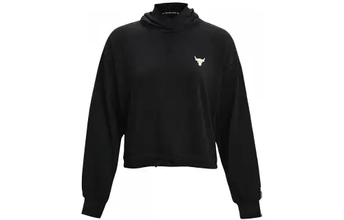 Under Armour Sweatshirts Women's Black Hooded Moderate Regular