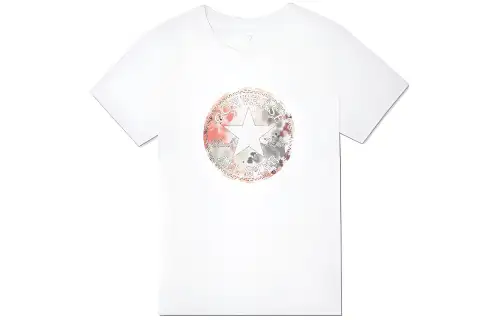 Converse Chuck Patch T Shirt Women's White
