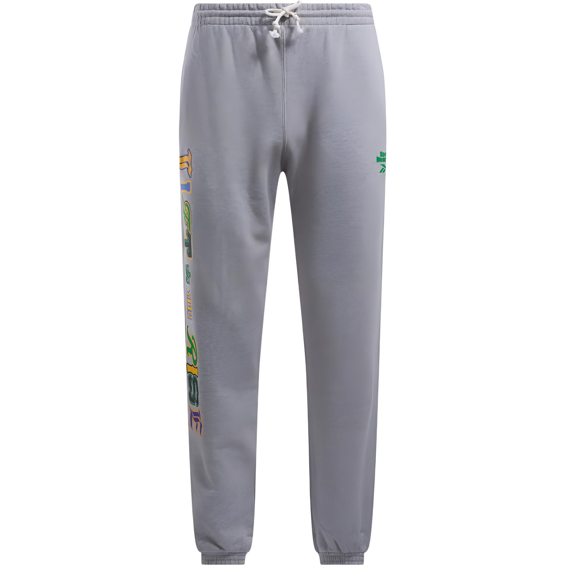 Reebok Human Rights Now Printed Jogger Casual Pants Unisex Gray
