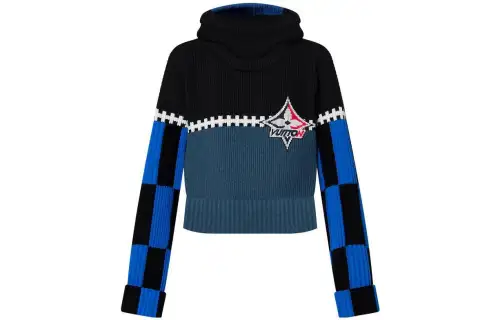 LOUIS VUITTON Graphic Hooded Pullover