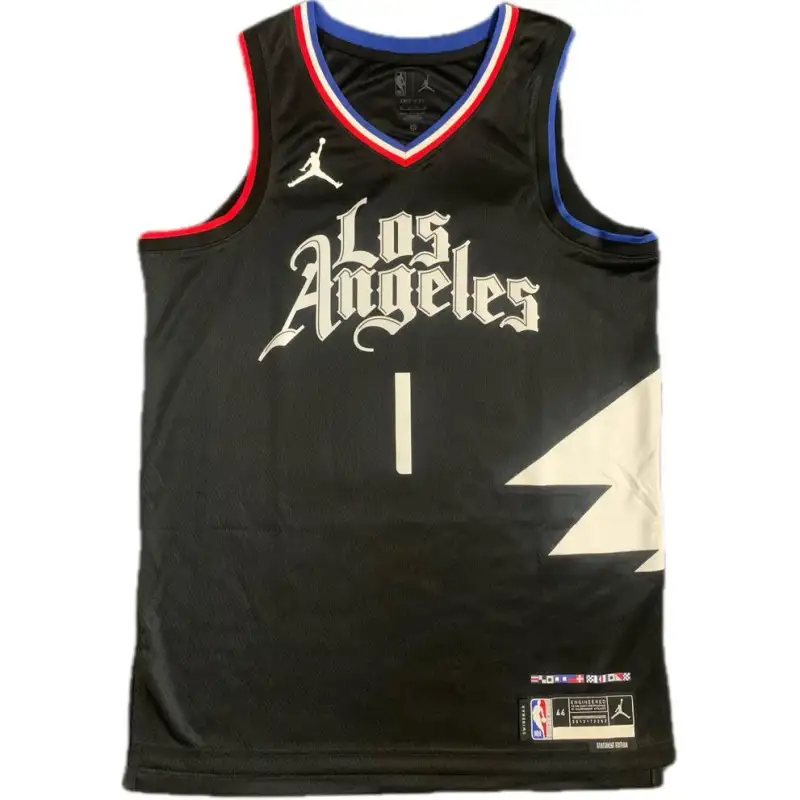 Jordan Basketball Jersey Unisex Black