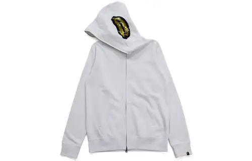 A BATHING APE Sweatshirts Women's Hooded Moderate Cardigan