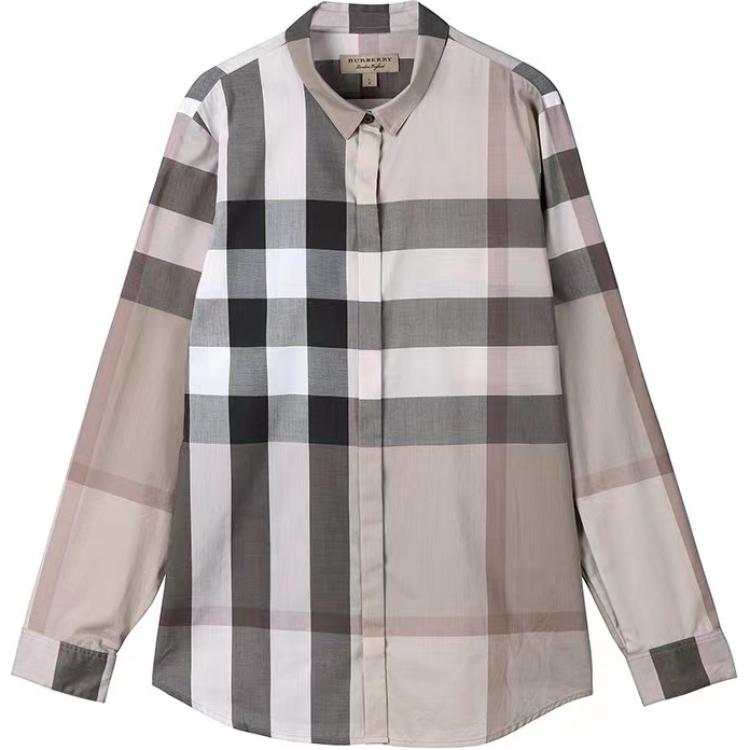 Женская рубашка Burberry (светло-какие)
