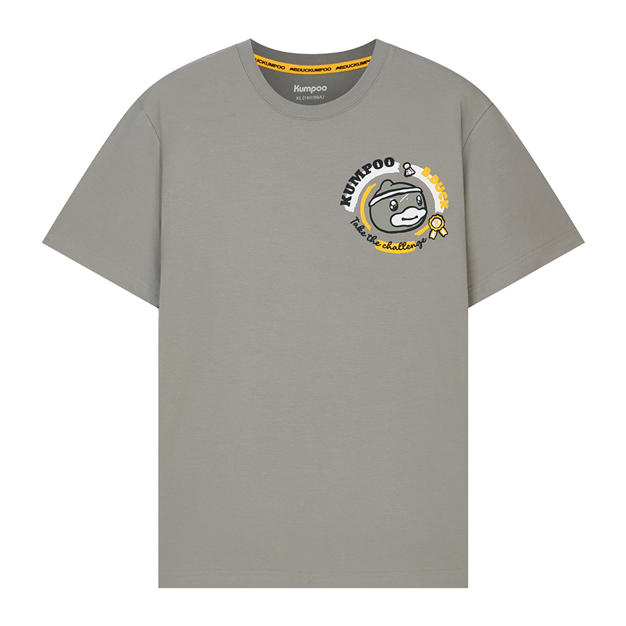 KUMPOO x B.Duck Badminton Jersey Unisex Gray