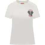 KENZO Elephant Embroidered Crewneck T-Shirt