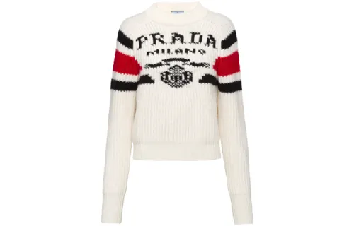 PRADA Cashmere Sweater 'White'
