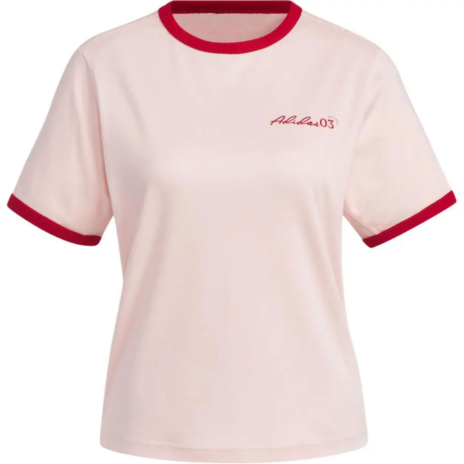 Adidas VERBIAGE T Shirt Women's Pink