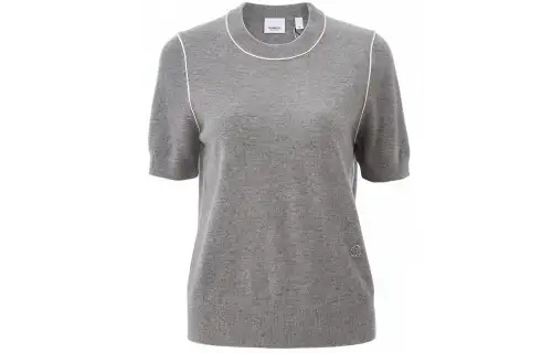 Burberry Cashmere Sweater Women's Gray