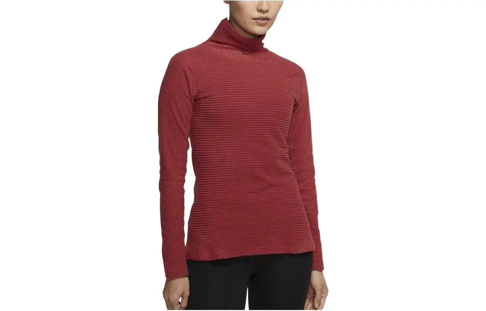 Nike Knitwear Women's Red Turtleneck Moderate
