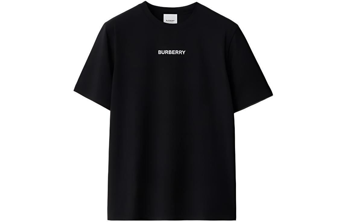 Женская футболка Burberry Burberry SS24 T (черная)