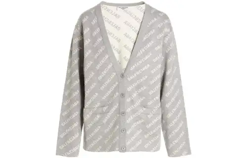 Balenciaga Sweater 'Grey/White'
