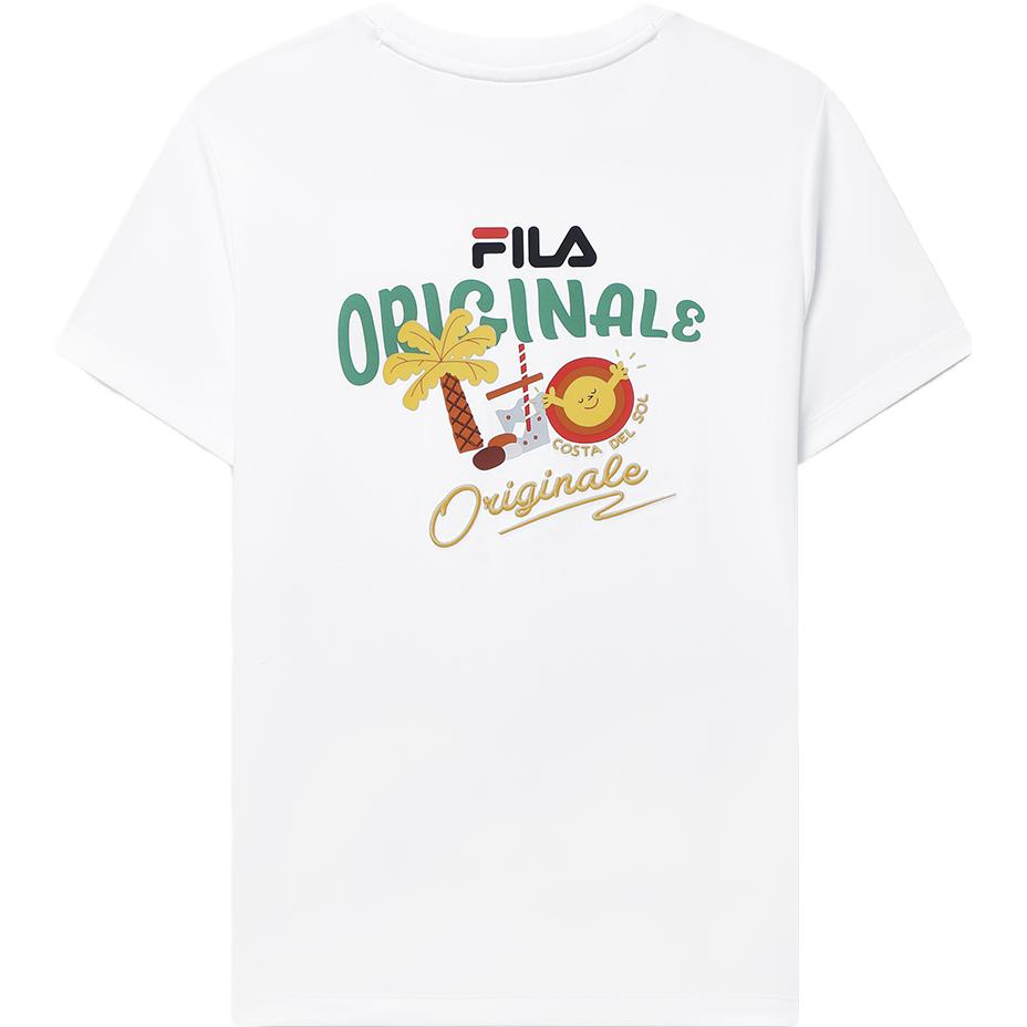 Женская футболка Fila Slim Fit (белая)