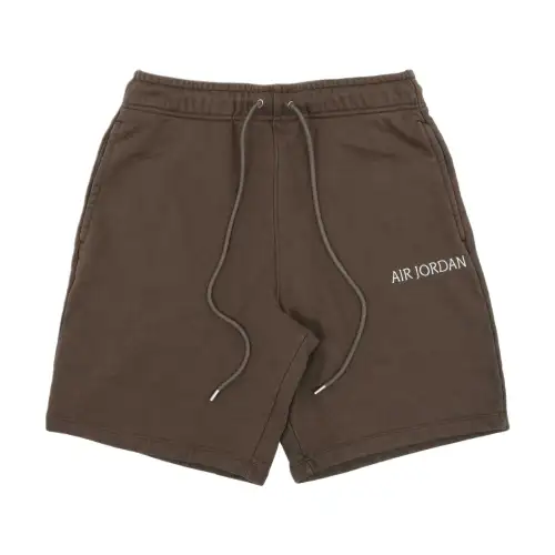 Jordan Wordmark Fleece Shorts Casual Shorts Men's Brown