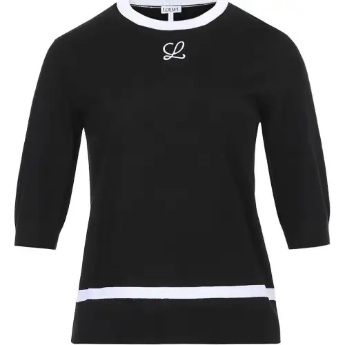 LOEWE Slim Fit Knitwear Women's Black