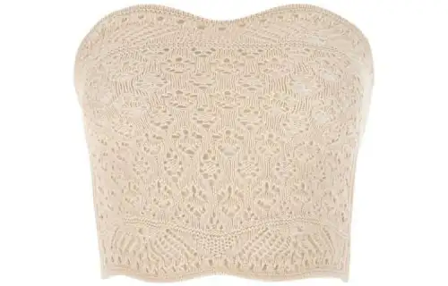 SAINT LAURENT Strapless Top Women's