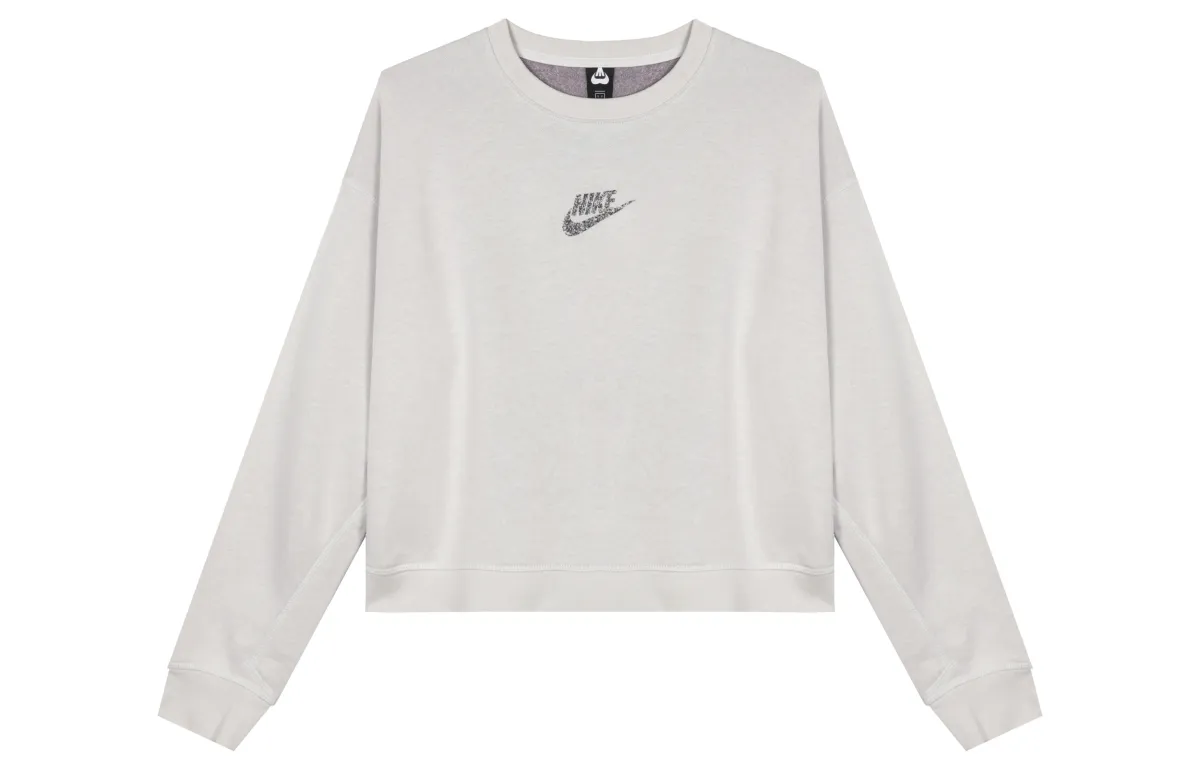 Nike Sweatshirt Women's Light Silver Gray