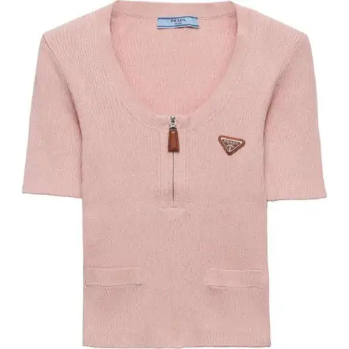 PRADA Ribbed Cotton Sweater