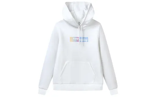 ANTA Life Collection Sweatshirts Women's White Hooded Moderate Regular