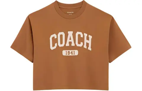 COACH SS24 T Shirt Women's Light Brown