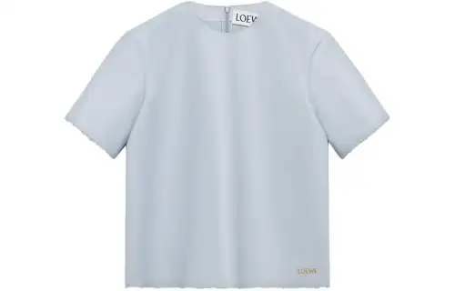 LOEWE SS24 T Shirt Women's Light Blue