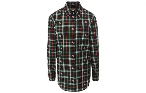 Burberry Shirts Women's Green Moderate