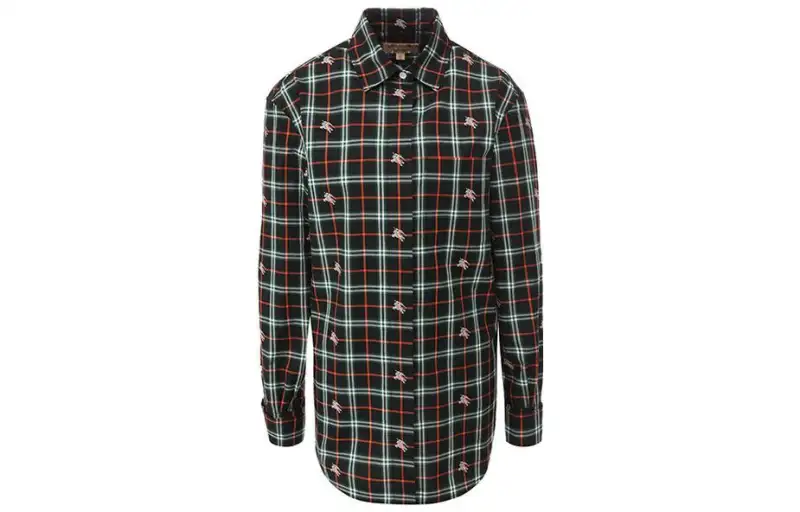 Burberry Shirts Women's Green Moderate