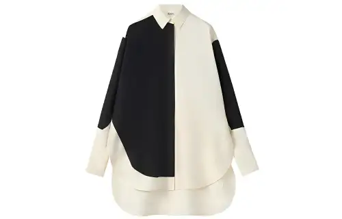 LOEWE Shirts Women's Multicolor Pointed Collar Moderate