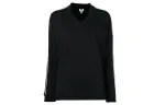 KENZO Sweatshirts Women's Black V Neck Moderate Regular