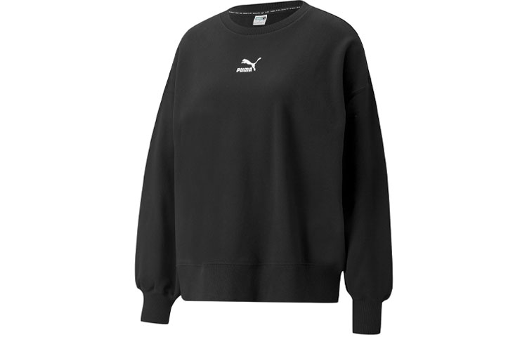 Женское худи PUMA Classics Logo (черное)