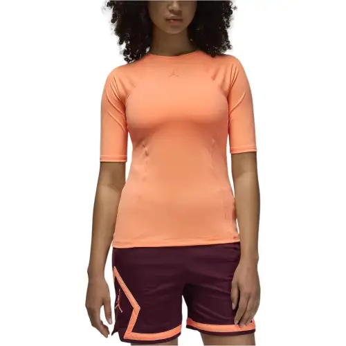 Jordan Sport Raglan Sleeve T Shirt Women's Orange