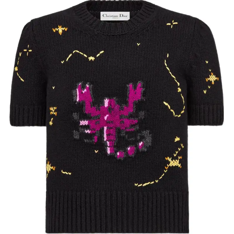 DIOR FW22 Cashmere Sweater Women's Black