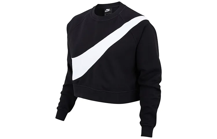 Nike Sweatshirts Women's Black Crew Neck Moderate Other