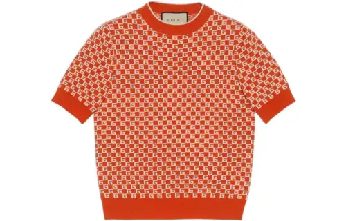 【Previous Season】Square G jacquard top