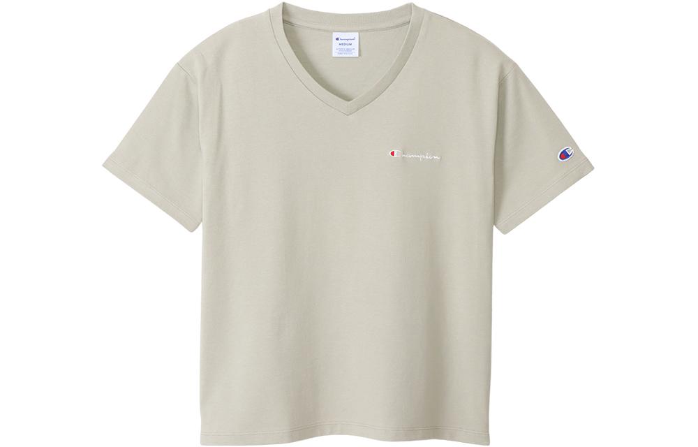 Champion T Shirts Women's V Neck Moderate Straight Fit