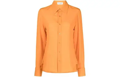 SAINT LAURENT Shirt Women's Orange