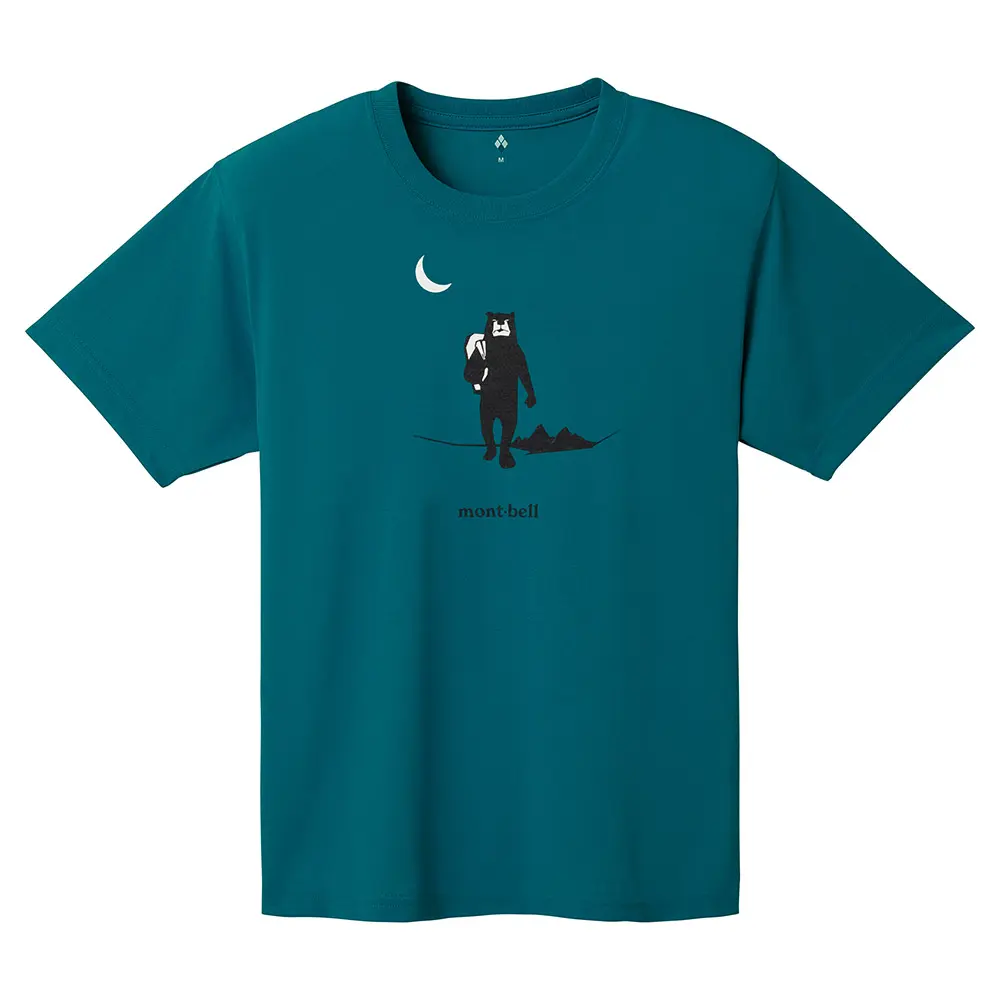 MONTBELL Quick Dry T Shirts Unisex