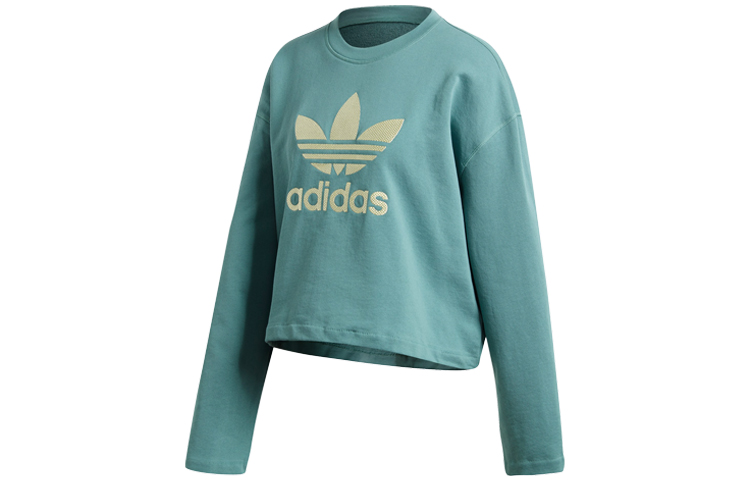 Женское худи adidas originals (зеленое)