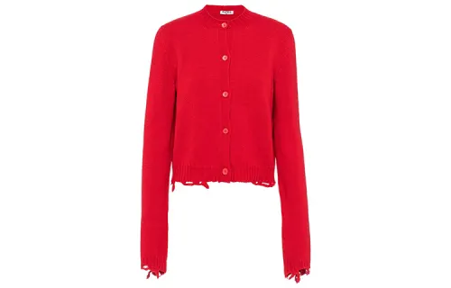 MIU MIU Cashmere Sweater Women's Red