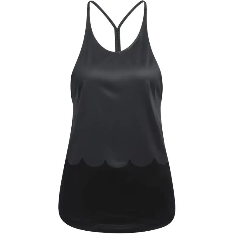 Adidas Camisoles Women's Black Crew Neck Moderate Nipped-in Waist