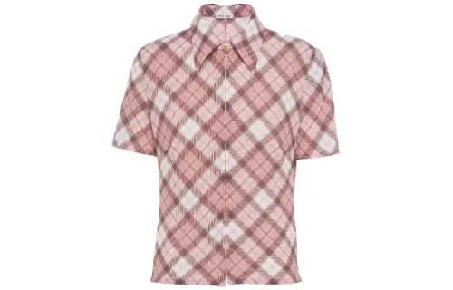 MIU MIU Shirt Women's Snow Pink