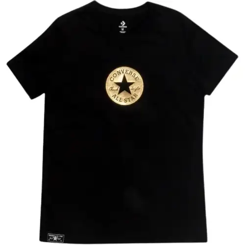 Converse T Shirt Women's Black/Gold