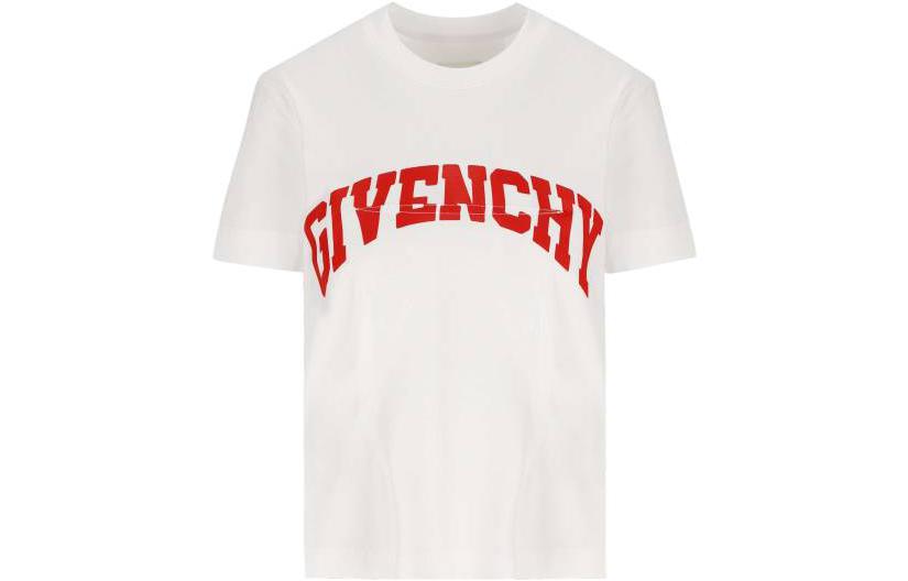 Женская футболка Givenchy SS23 Logo (белая)