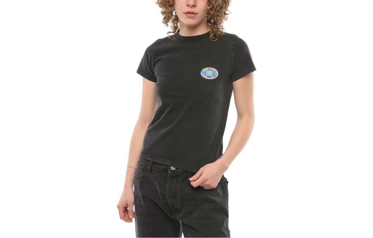 Balenciaga T Shirts Women's Black