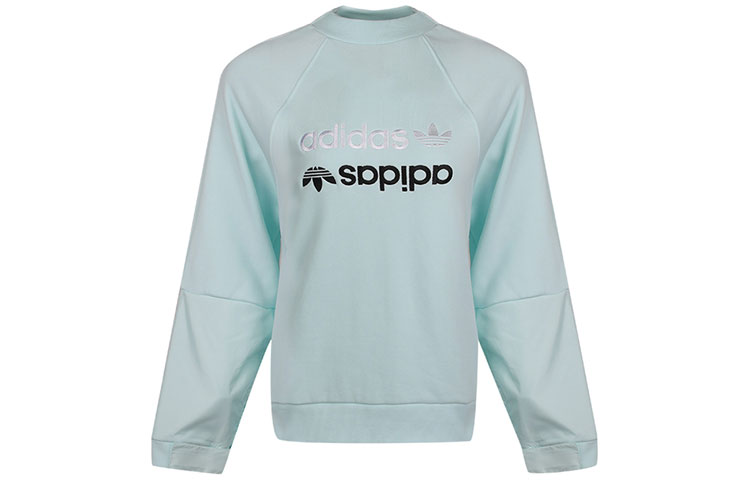 Женское худи adidas originals Crew Sweat (мятное) — фото 1