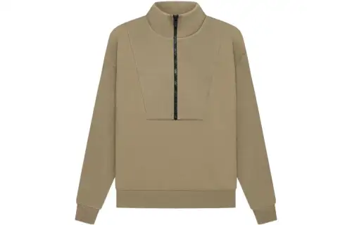 Fear Of God Essentials Women's 1/2 Zip Pullover Oak