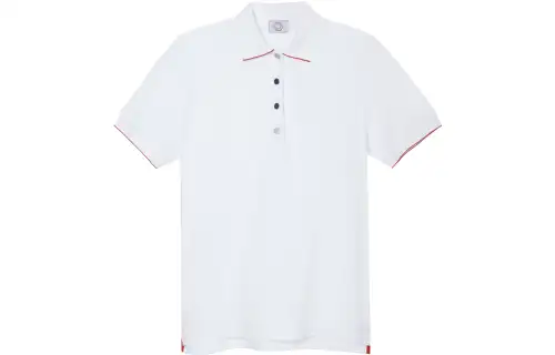HERMES SS22 Polo Shirt Women's White